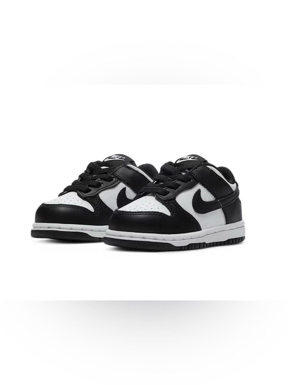 Nike Toddler Dunk Low Retro White Black Panda Size 9C